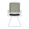KB-2028C White Frame Back Mesh Conference Guest Chair