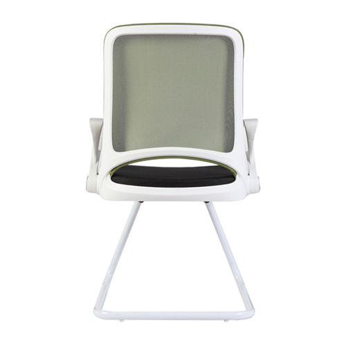 KB-2028C White Frame Back Mesh Conference Guest Chair