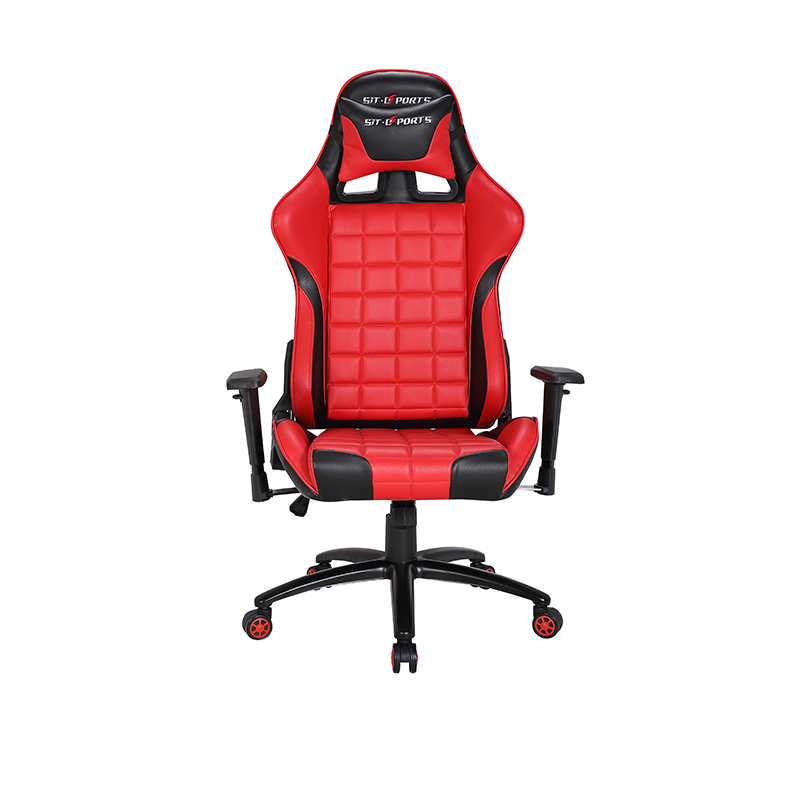 KB-8502-1 High Back Faux Leather Computer Racing Game Chair/ Gamer Chair