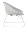 Half Upholstered Wholesale Comfortable Modern Swivel Leisure Chair